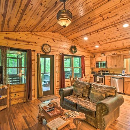 The Honeybee Cabin With Private Porch And Hot Tub Clarkesville Εξωτερικό φωτογραφία